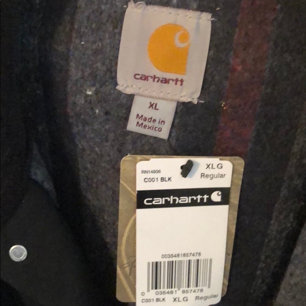 Brand new, with tags Men’s Black Carhartt Jacket